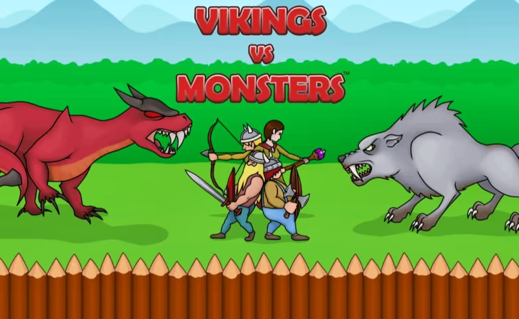 Vikings vs Monsters logo