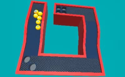 Waggle Balls 3D logo