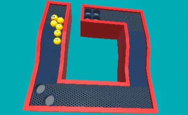 Waggle Balls 3D logo