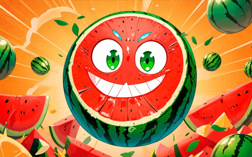 Watermelon merge logo