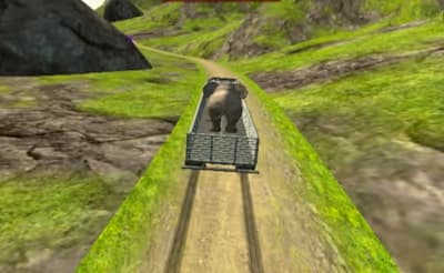 Wild Animal Transport Truck logo