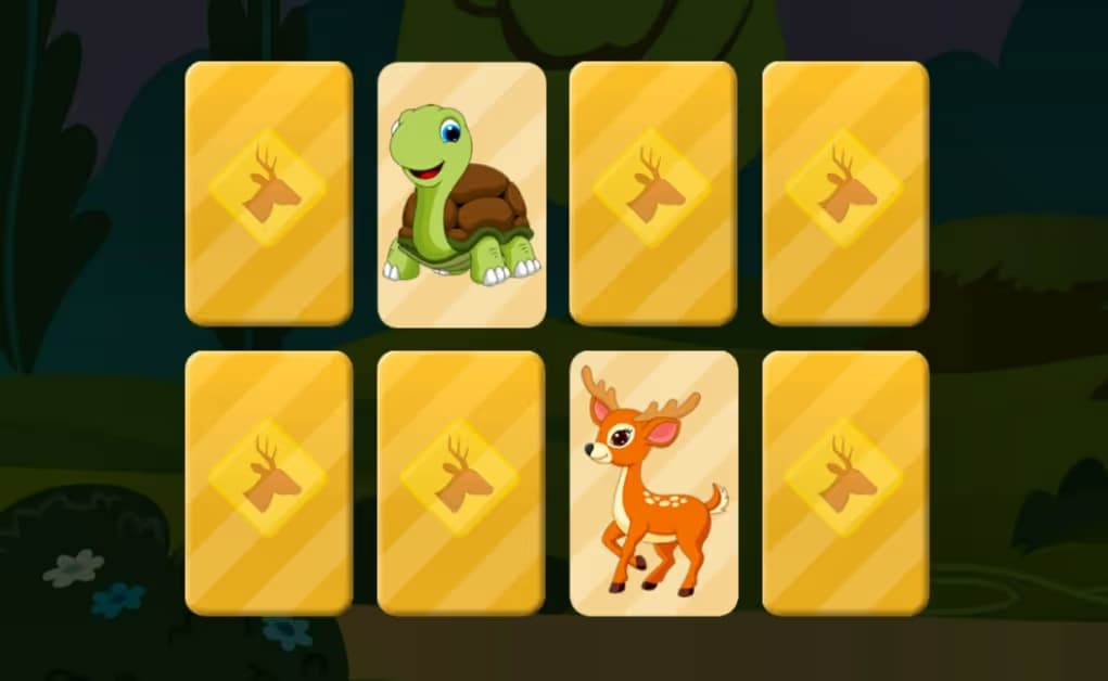 Wild Animals Memory logo