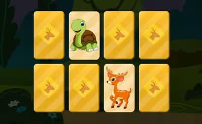 Wild Animals Memory logo