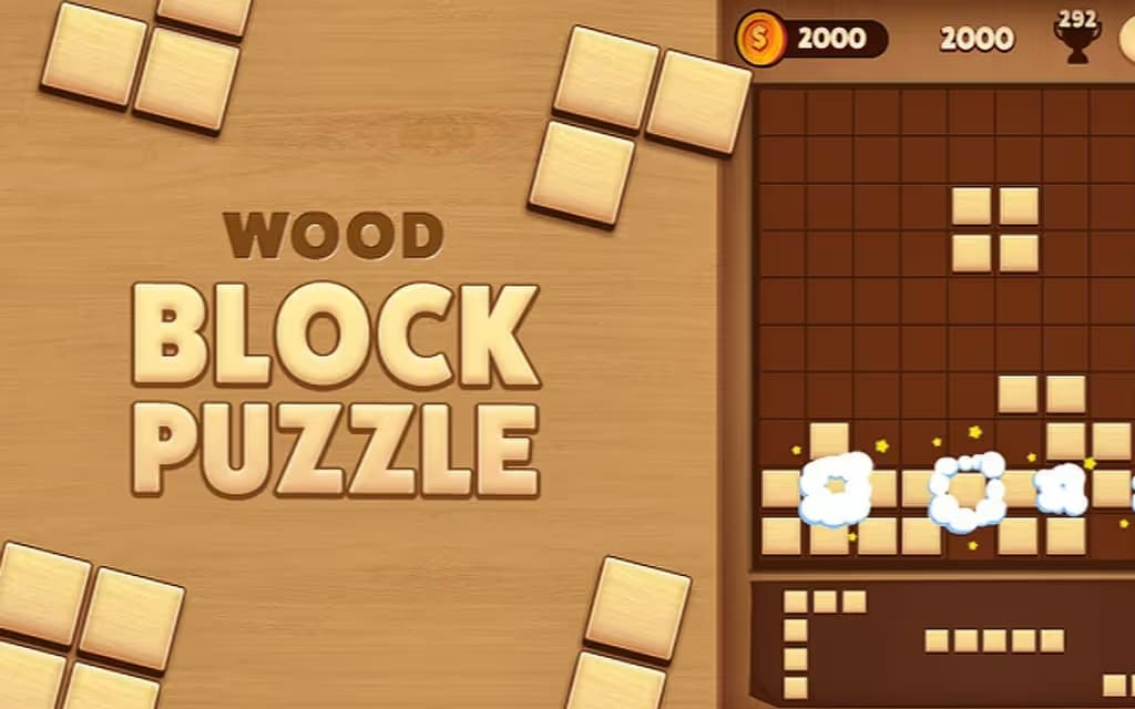 Wood Block Puzzle Game logo