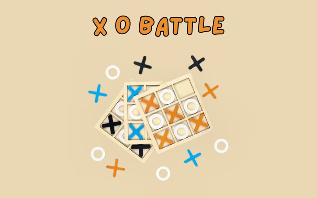 X O Battle logo
