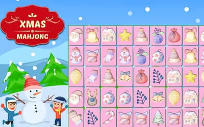 Xmas Mahjong logo