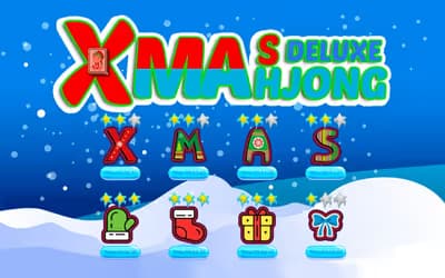 Xmas Mahjong Deluxe logo