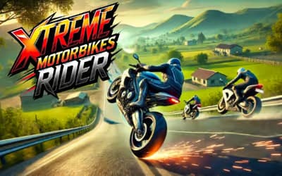 Xtreme Motorbikes Rider logo