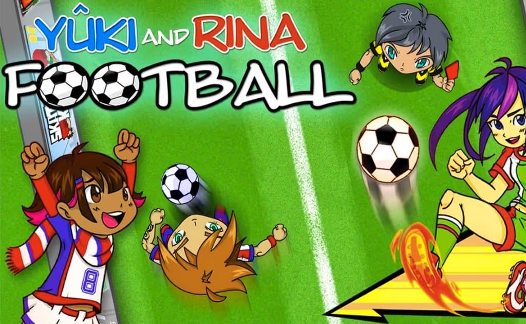 Yuki and Rina Football logo