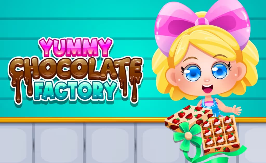 Yummy Chocolate Factory logo