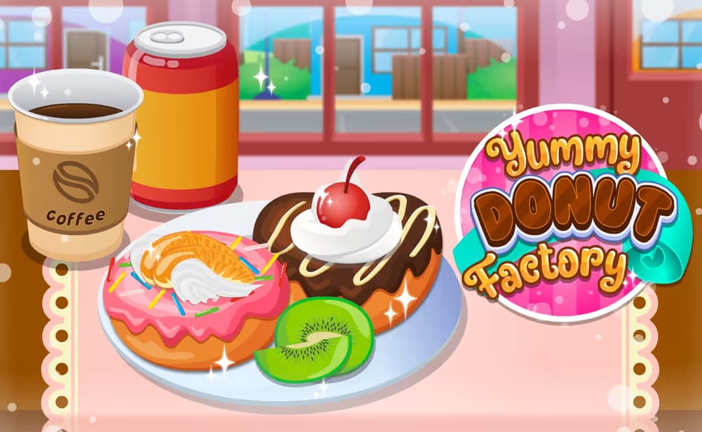 Yummy Donut Factory logo