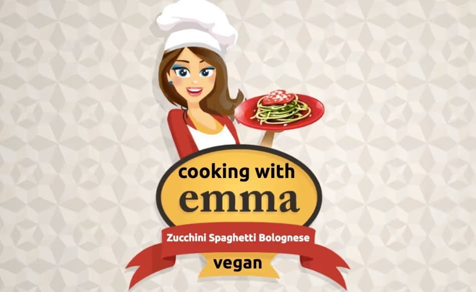 Zucchini Spaghetti Bolognese - Cooking with Emma logo